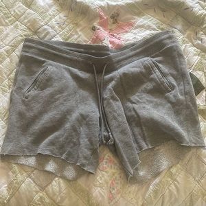 Sonoma Grey Petite Cut off Sweat Shorts